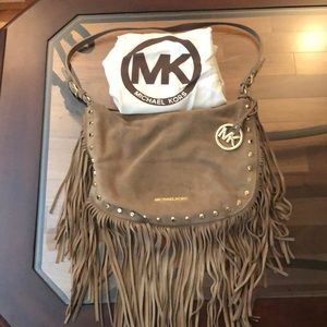 Michael Kors Leather Fringe Bag